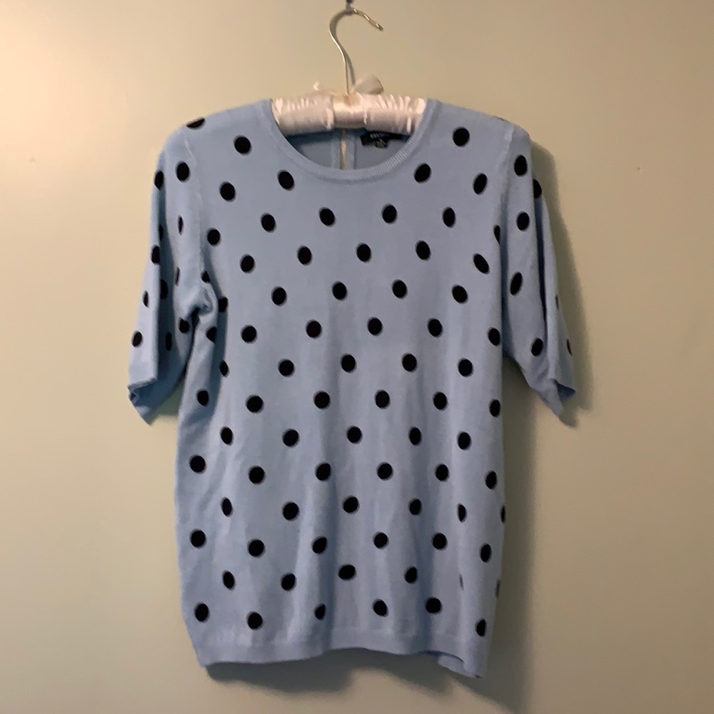 Premise Knit Short Sleeve Sweater